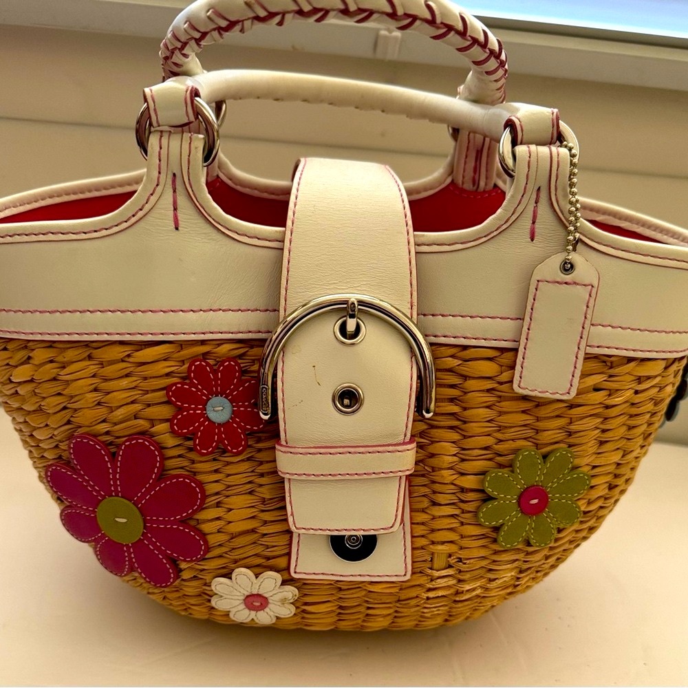 Coach Basket Bag